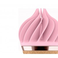 Satisfyer Sweet Treat - akkus, forgó csiklóvibrátor (pink-barna) 45556 termék bemutató kép