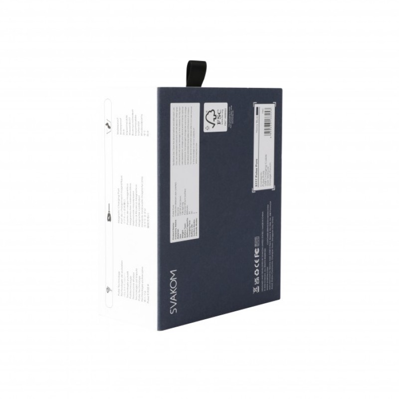 Svakom Pulse Pure - akkus, léghullámos csiklóizgató (kék) 68130 termék bemutató kép