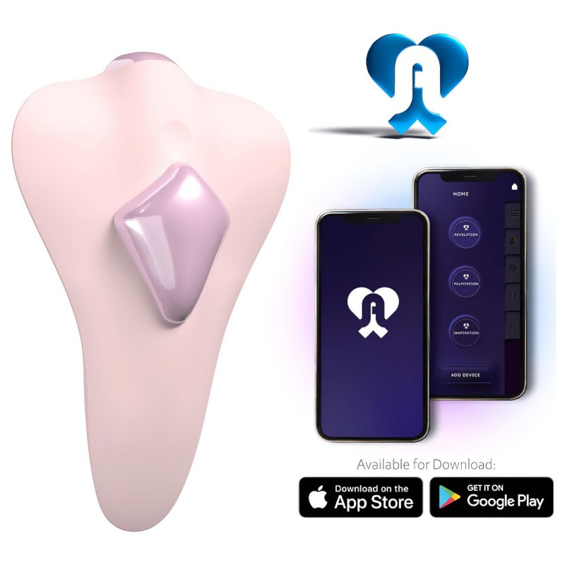 Adrien Lastic Temptation - App-vezérelt csiklóvibrátor (pink) 147002 termék bemutató kép