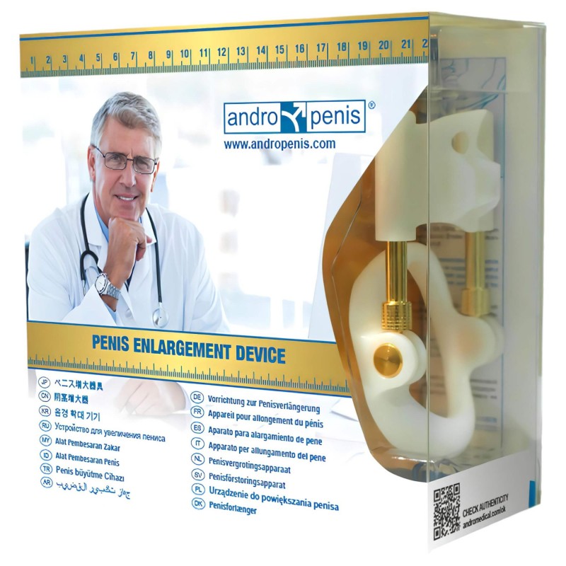 Andromedical AndroPenis Gold - pénisznövelő és pénisznyújtó készülék 158520 termék bemutató kép