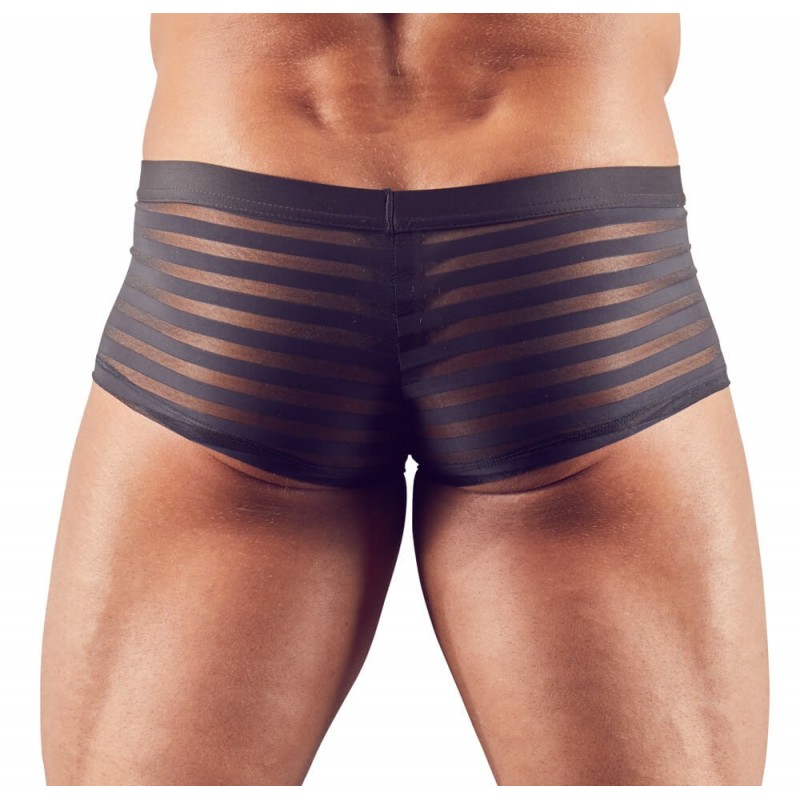 Átlátszó, csíkos boxer (fekete) 41705 termék bemutató kép