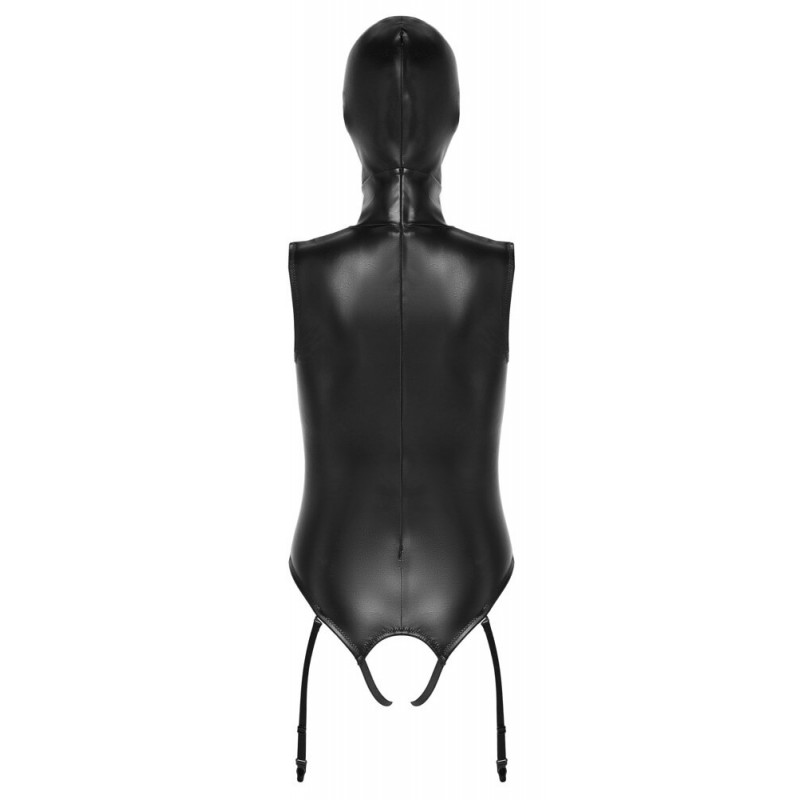 Bad Kitty - alul-felül nyitott body fejmaszkkal (fekete) 90590 termék bemutató kép