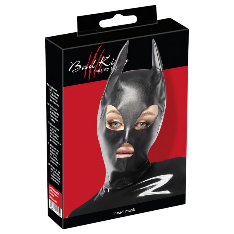 Bad Kitty - catwoman maszk (fekete) 104122 termék bemutató kép