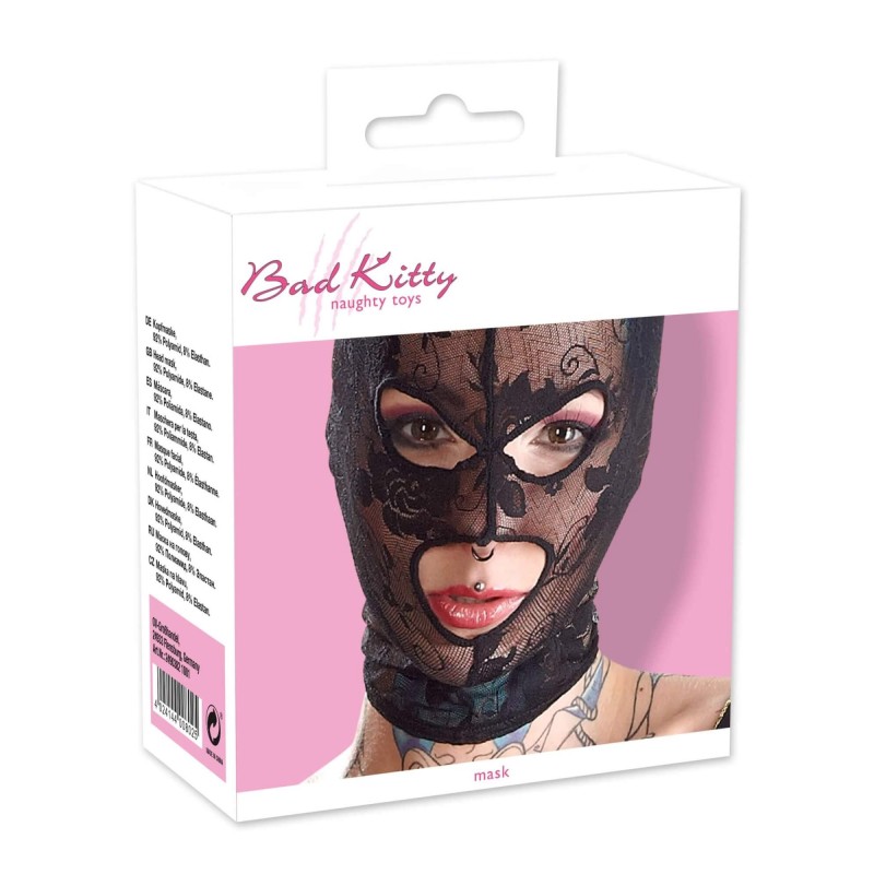 Bad Kitty - csipke szopó maszk 94613 termék bemutató kép