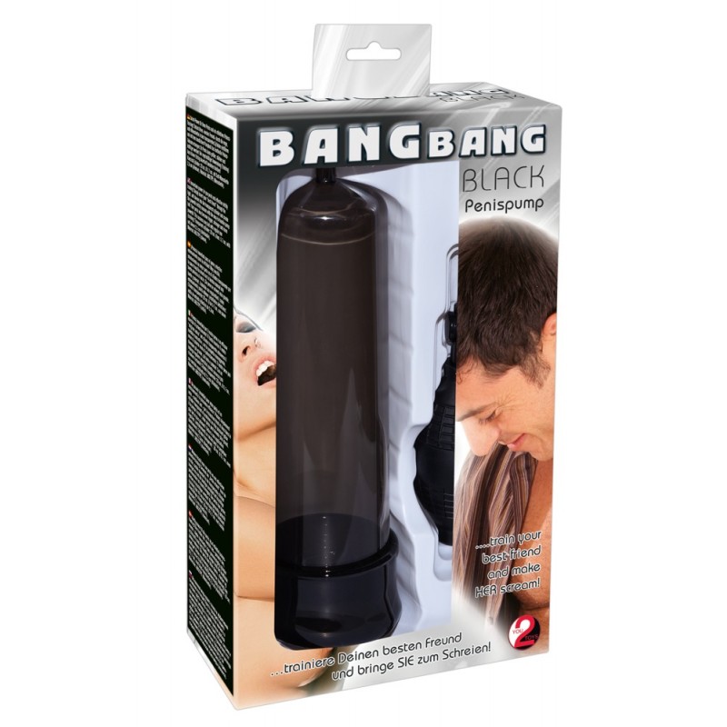 Bang Bang péniszpumpa - fekete 37913 termék bemutató kép