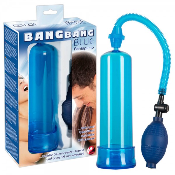 Bang Bang péniszpumpa - kék