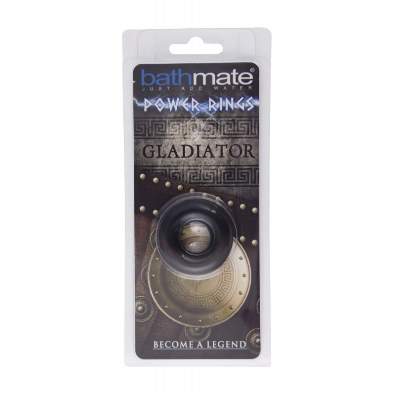 BathMate - Gladiator szilikon péniszgyűrű (fekete) 5903 termék bemutató kép