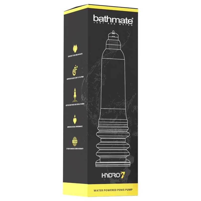Bathmate Hydro7 - hidraulikus péniszpumpa (átlátszó) 102013 termék bemutató kép