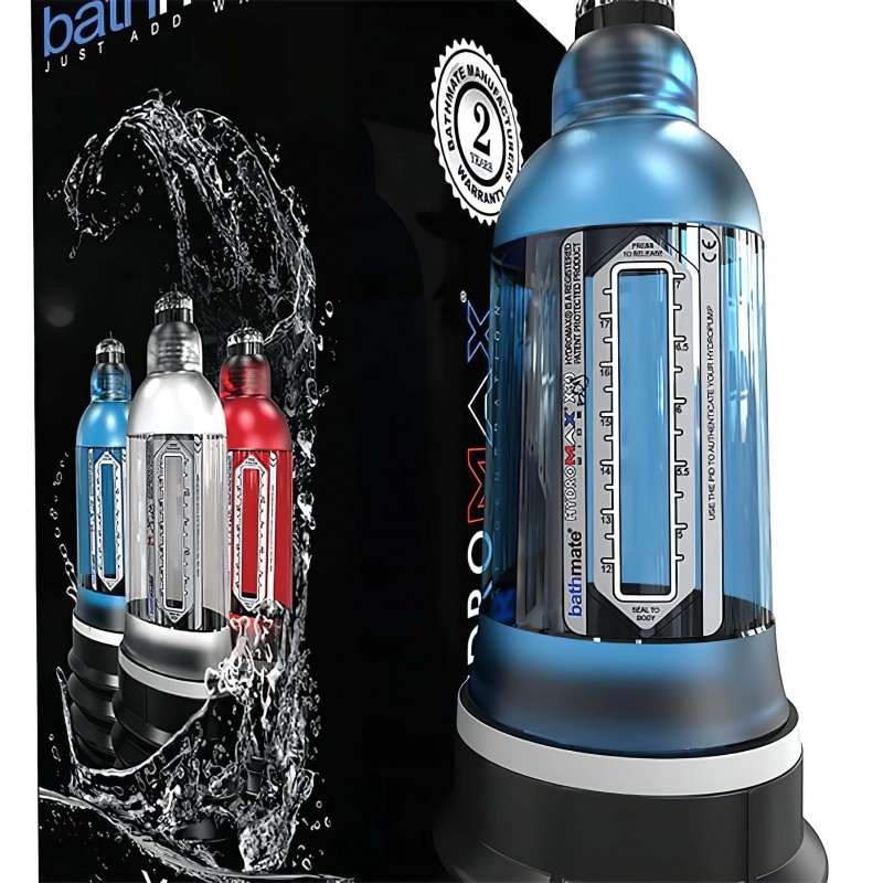 Bathmate Hydromax 7 Wide Boy - hidro péniszpumpa (kék) 158709 termék bemutató kép