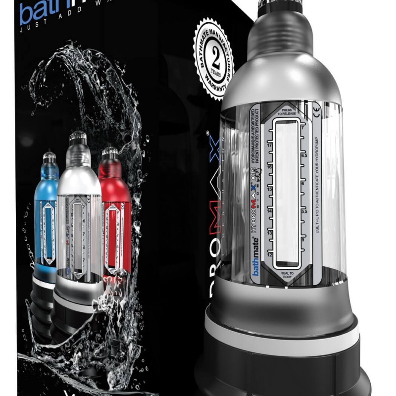 Bathmate Hydromax 7 Wide - hydropumpa (átlátszó) 27817 termék bemutató kép