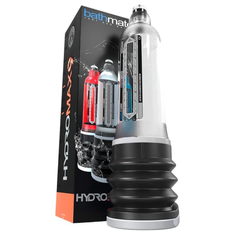 Bathmate Hydromax 9 - hidro péniszpumpa (átlátszó) 159618 termék bemutató kép