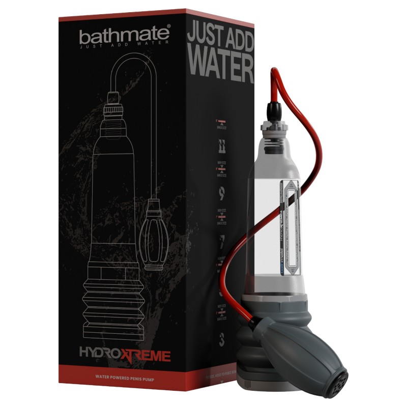 Bathmate HydroXtreme 6 - hidropumpa szett, péniszpumpa (átlátszó) 149432 termék bemutató kép
