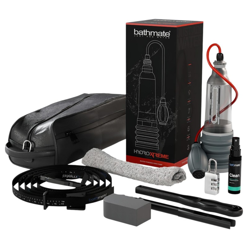 Bathmate HydroXtreme 8 - hidropumpa szett (átlátszó) 144899 termék bemutató kép