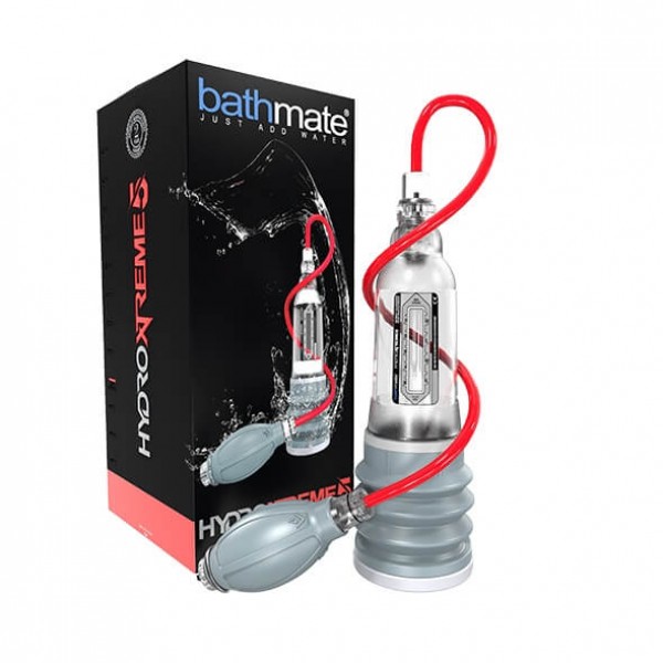 BathMate Xtreme Hydromax 5 - Hydropumpa szett (átlátszó)