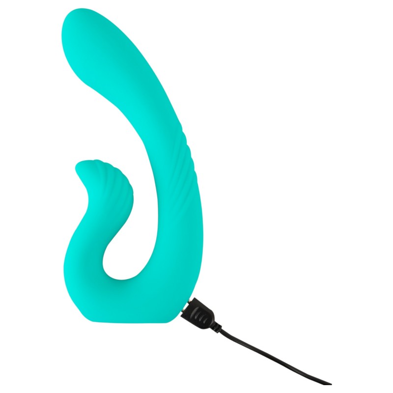 Beau Coeur Naira - G-pont és csiklóizgató vibrátor (zöld) 124285 termék bemutató kép