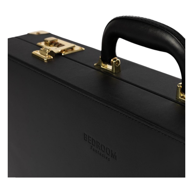 Bedroom Fantasies - 11 részes BDSM bőrönd (fekete) 96933 termék bemutató kép