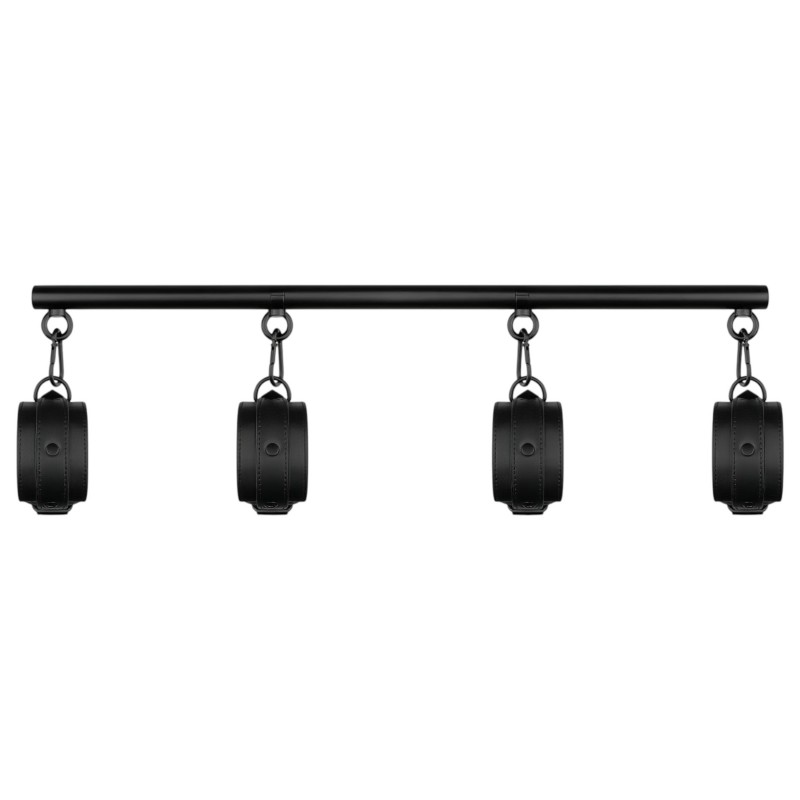 Bedroom Fantasies - állítható terpesztőrúd, bondage kellék (fekete) 160653 termék bemutató kép