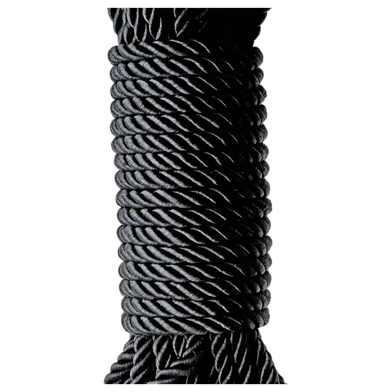 Blaze - shibari kinbaku bondage kötél (10 m, fekete) 134500 termék bemutató kép