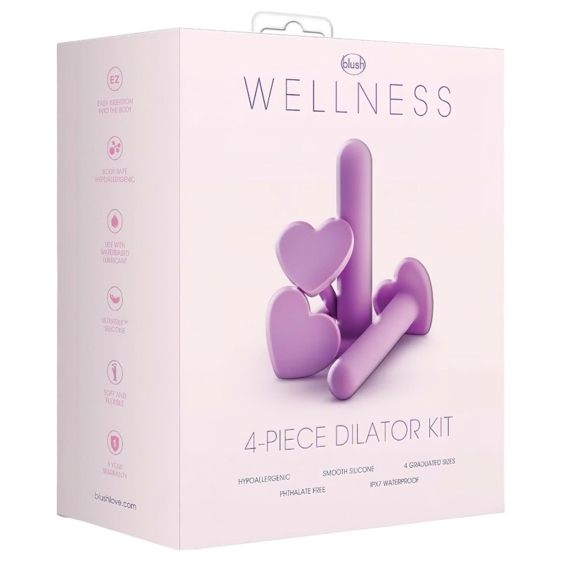 Blush Wellness - hüvely tágító szett (lila) 120498 termék bemutató kép