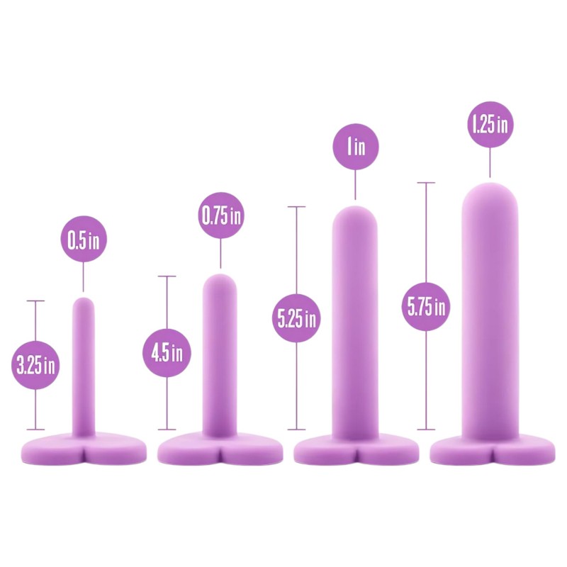 Blush Wellness - hüvely tágító szett (lila) 120500 termék bemutató kép