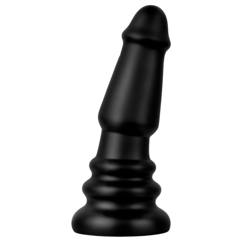 BUTTR Tactical II - óriás anál plug (fekete) - 26 cm 153991 termék bemutató kép