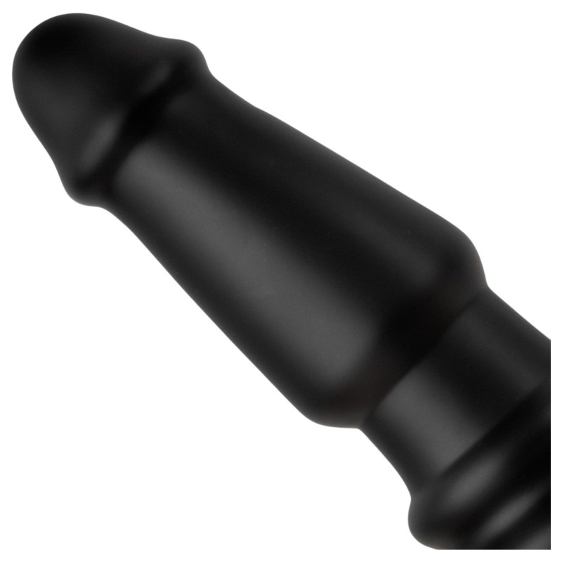 BUTTR Tactical II - óriás anál plug (fekete) - 26 cm 153994 termék bemutató kép
