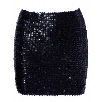 Cottelli Party - fényes, flitteres szoknya (fekete) 52549 termék bemutató kép