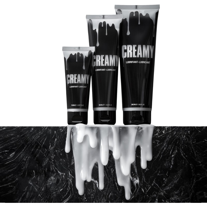 Creamy - vízbázisú műsperma síkosító (250ml) 123752 termék bemutató kép