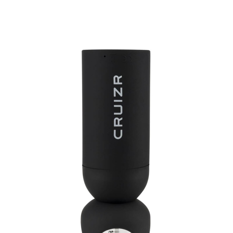 CRUIZR CS08 - akkus, automata péniszpumpa (fekete-áttetsző) 50850 termék bemutató kép