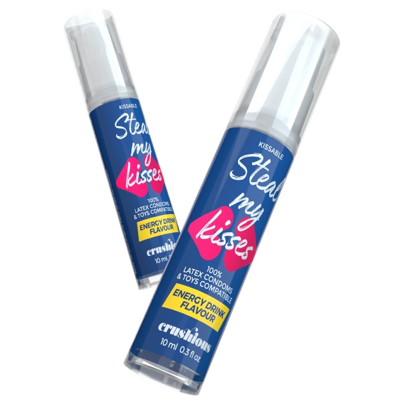 Crushious Steal My Kisses - ízes síkosító, energiaital (10ml) 148037 termék bemutató kép