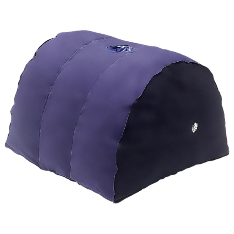 Desirel Magic Pillow - felfújható szexpárna - dildótartóval (lila) 128970 termék bemutató kép