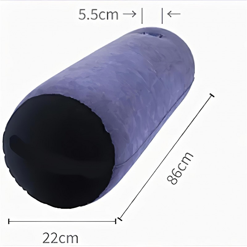 Desirel Magic Pillow - felfújható szexpárna pároknak - hengeres (lila) 155255 termék bemutató kép
