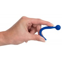 Dilator Sperm Stopper - gömbös, szilikon húgycsőtágító dildó (kék) 12927 termék bemutató kép