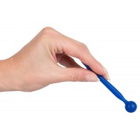 Dilator Sperm Stopper - gömbös, szilikon húgycsőtágító dildó (kék) 12928 termék bemutató kép