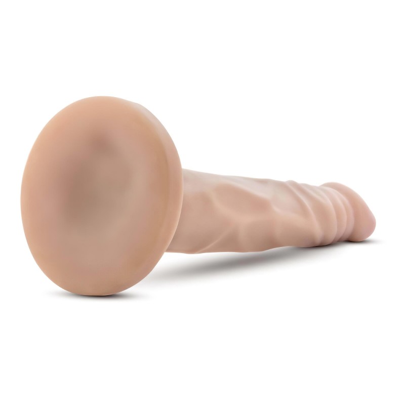Dr. Skin 5 - tapadókorongos élethű dildó - natúr (14,5cm) 106003 termék bemutató kép