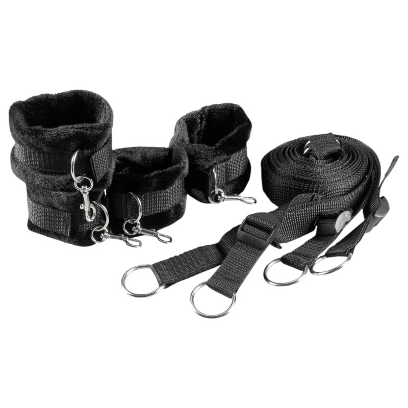 Dreamtoys Blaze - ágyrögzítő kötözőszett (fekete) 139699 termék bemutató kép