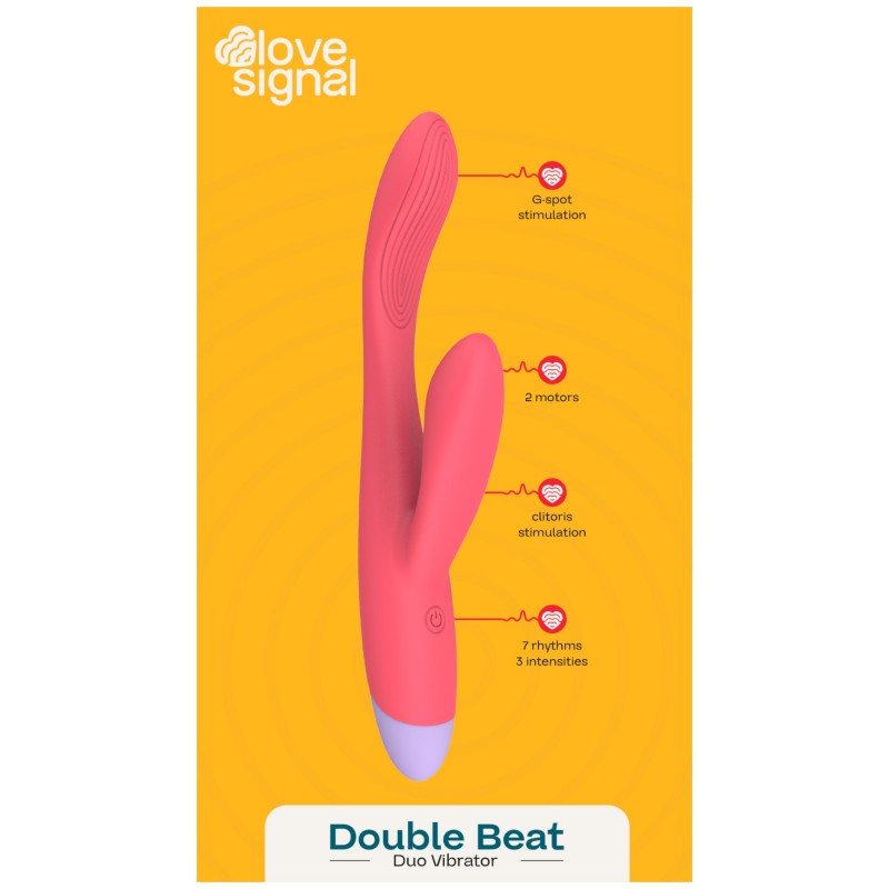 Dreamtoys Love Signal - csiklókaros G-pont vibrátor (pink) 126824 termék bemutató kép