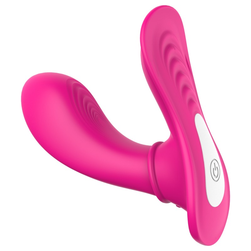 Dreamtoys Essentials - G-pont izgató bugyi vibrátor (magenta) 139725 termék bemutató kép