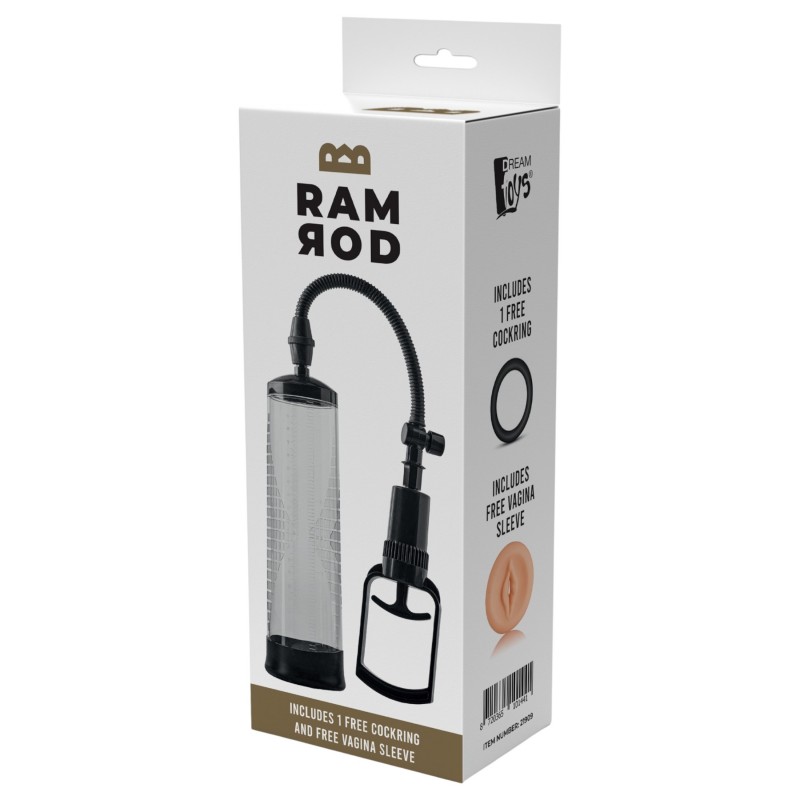 Dreamtoys - ravaszkioldós péniszpumpa (átlátszó) 139656 termék bemutató kép