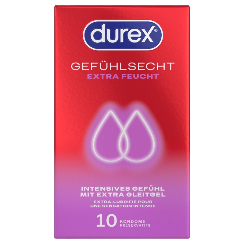 Durex - extra síkosított óvszer (10db) 128448 termék bemutató kép