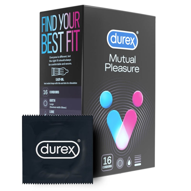 Durex Mutual Pleasure - késleltető óvszer (16db) 63977 termék bemutató kép