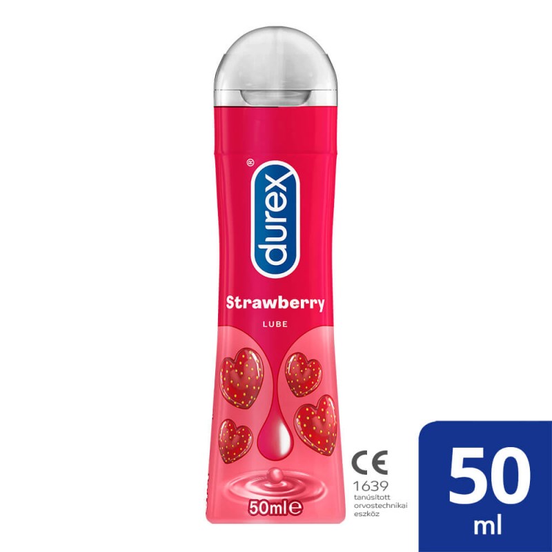 Durex Strawberry - epres síkosító (50ml) 49464 termék bemutató kép