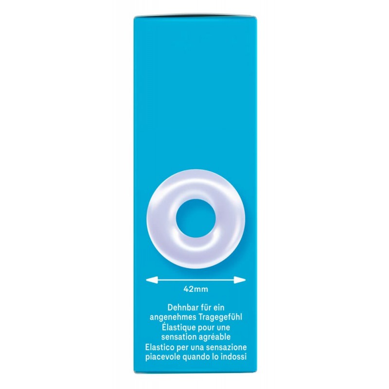 Durex Pleasure Ring - péniszgyűrű (átlátszó) 44235 termék bemutató kép