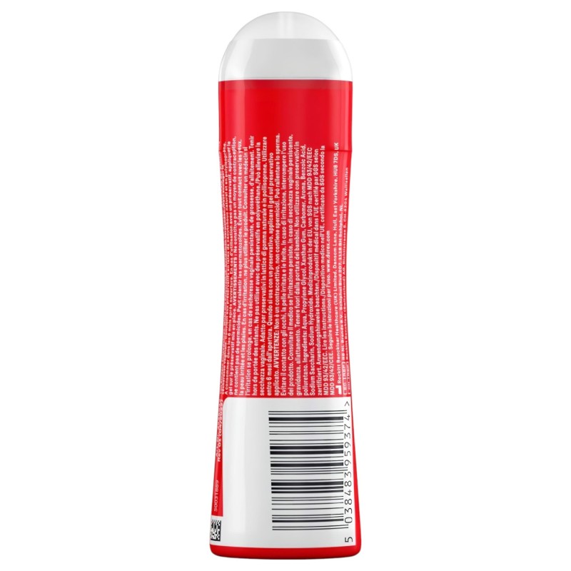 Durex Strawberry - epres ízű vízbázisú síkosító (50 ml) 159015 termék bemutató kép