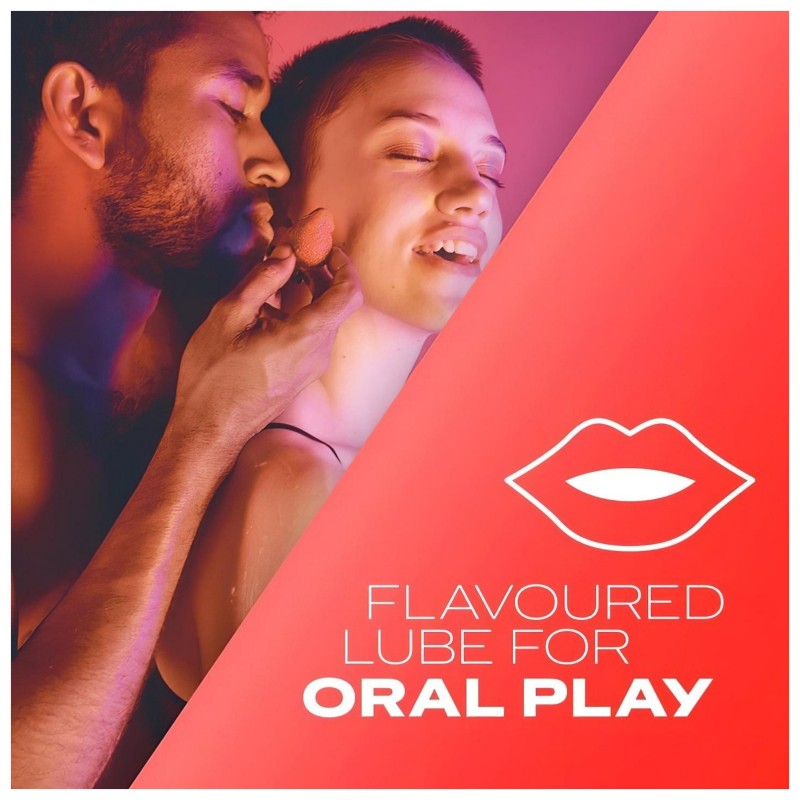 Durex Strawberry - epres síkosító (50ml) 122125 termék bemutató kép