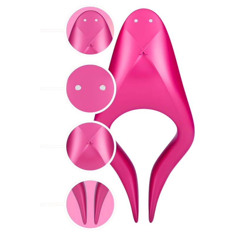 Durex Tease & Ride - Intim pont vibrátor (pink) 120851 termék bemutató kép