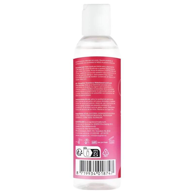 EasyGlide - ízesített vízbázisú síkosító - eper (150ml) 122853 termék bemutató kép