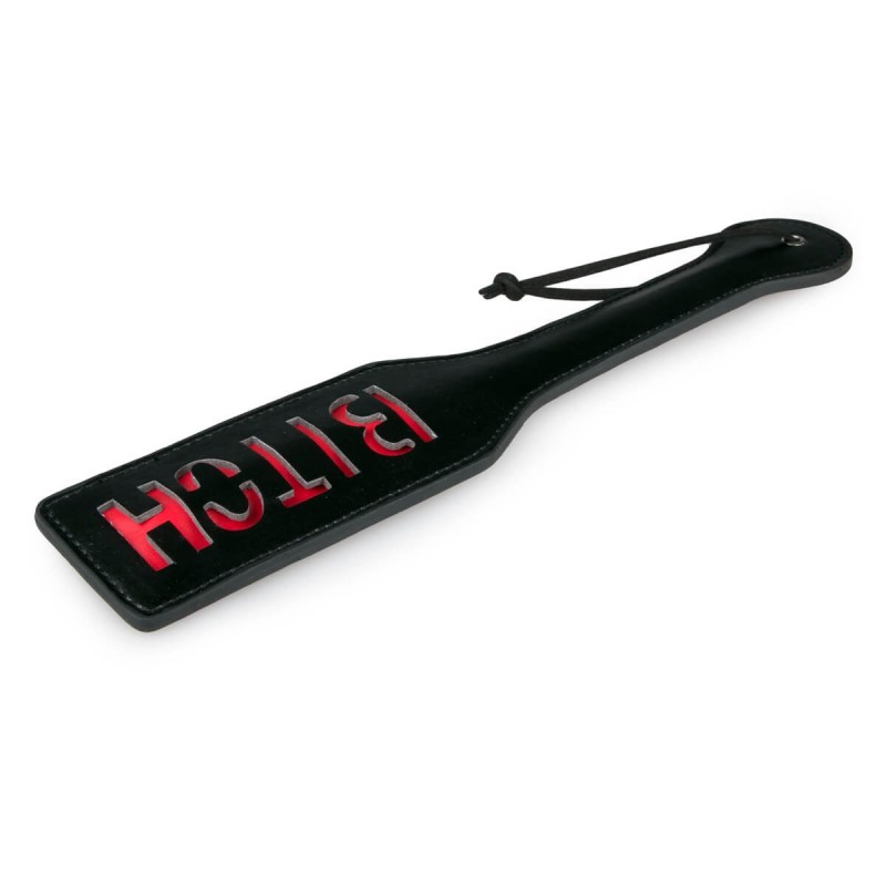 Easytoys Bitch - műbőr paskoló (fekete) 35245 termék bemutató kép