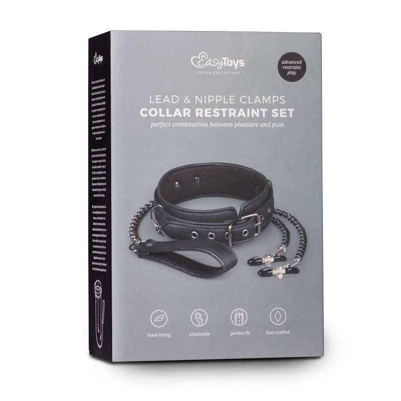 Easytoys - bimbócsipesz, nyakörv szett és póráz (4 részes) 48432 termék bemutató kép