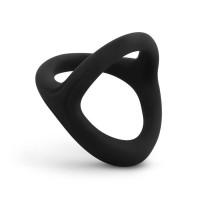 Easytoys Desire Ring - rugalmas pénisz- és heregyűrű (fekete) 74102 termék bemutató kép